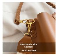 Nuevo bolso, textura de alta calidad, temperamento bandolera de hombro, bolso de cubo, bolso de mujer de tendencia de moda retro de gran capacidad - details 6