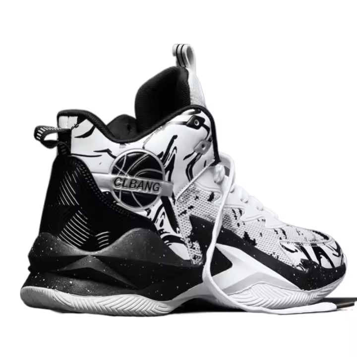 Zapatillas de baloncesto de marca para hombre, zapatos deportivos transpirables con amortiguación, antideslizantes, para entrenamiento atlético, Unisex - 1