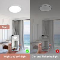 Goeco Plafones LED Modernos 36W, Luz Neutra/Blanca Fría, Montaje Semi-Flush, Eficiencia de Energía, Hilo de Lámpara LED de Alta Calidad - details 9