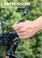 WEST BIKING-empuñaduras interiores para manillar de bicicleta de montaña, accesorio de diseño ergonómico, de nailon, 22,2mm - details 3