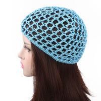 Gorros de Noche de Malla Transpirable Largos de Estilo Candy Color para Mujeres Bandana de Moda - details 4