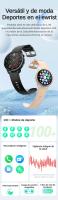 2024 Reloj Inteligente Hombres y Mujeres, IP67 Impermeable Smartwatch, 1,39