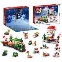 Juego de bloques de Navidad para niños, 24 días, calendario de envío, kits de bricolaje, regalos para niños a partir de 6 años - details 4