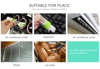 Limpiador de Aire de Coche de Doble Fin Cepillo de Limpieza Portátil de Micro Fibra con Cubierta Desmontable - details 1