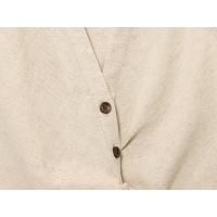 BUNO-2025 nuevo conjunto de falda para mujer, Tops elegantes sin mangas con cuello en V, faldas por debajo de la rodilla con abertura, moda informal, trajes ajustados lisos para mujer - details 9