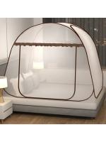 Tiendas Simple Yurt Mosquitera Tienda de campaña portátil Dosel de cama individual doble para adultos Litera plegable Red de malla Mosquitera transpirable - details 2