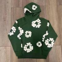 Kapok-Sudadera con capucha suelta de espuma para parejas, traje informal de high street n, Y2K - details 10