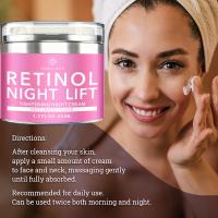 Retinol Night Lift crema de noche cremas faciales antiarrugas crema Facial reafirmante restaura la firmeza de la piel cuidado de la piel - details 1