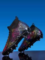 Tacos de fútbol de cuero genuino, plantilla de TPU de malla superior personalizable, tallas estadounidenses al por mayor, estilo favorito de los jugadores, nuevo diseño, 2024 - details 3