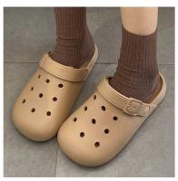 Feslishoet Mules Zapatos Parejas Zapatillas de Verano Sandalias Slides Mujer EVA Suave Antideslizante Acogedor Nube Adecuado Interior y Exterior - details 8