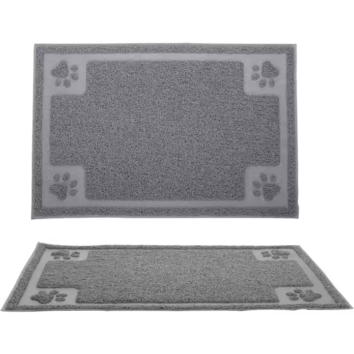 Alfombrilla para Comida para Perros, Bandeja de Arena para Gatos, Antideslizante, Impermeable, Mantel Individual C - 1