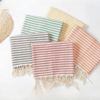 Toalla de Playa Multifuncional con Estampado a Rayas 100x180cm Ideal para Yoga, Mesa de Comedor, Manta de Cama - details 0