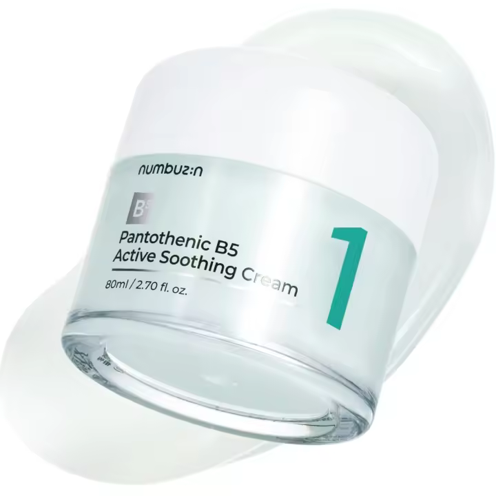 Numbuzin No.1 B5 Crema calmante activa Elimina la sebo y los problemas de la piel, ácido pantotenico, regalo coreano para el cuidado de la piel para mujeres |   2.70 - 1