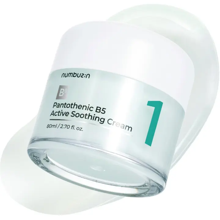 Numbuzin No.1 B5 Crema calmante activa Elimina la sebo y los problemas de la piel, ácido pantotenico, regalo coreano para el cuidado de la piel para mujeres |   2.70 - 1