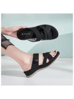 Sandalias de suela gruesa de verano 2025 para mujer, casuales y cómodas, talla grande, pantuflas sencillas y versátiles, libres para hacer ejercicio - details 17