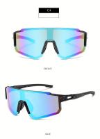Gafas de Moda para Ciclismo Unisex a Prueba de Viento - Ligero, Ajuste Cómodo con Diseño Antideslizante, Gafas Deportivas Reflectantes Arcoíris para Hombres y Mujeres, Montura Duradera de PC y Lentes AC para Actividades al Aire Libre, Accesorios de - details 8