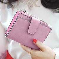 Cartera corta de cuero PU para mujer, monederos femeninos, tarjetero, monederos portátiles plegables, monedero para mujer, nuevo - details 9