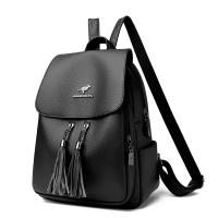 Mochila antirrobo de cuero suave de alta calidad para mujer, bolso de hombro informal, bolso escolar de gran capacidad, a la mod - details 16
