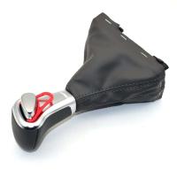 Pomo de Cambio Automático de Cromo para Audi A7, A3, A4, A5, A6, c6, Q5 Accesorios de Motores - details 4
