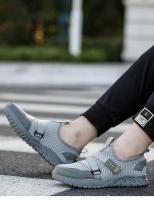 Zapatos transpirables indestructibles con aislamiento de 6KV, zapatillas de trabajo, zapatos de seguridad antipinchazos de verano, construcción para hombres - details 15