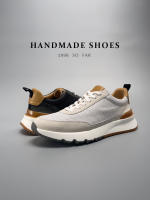 Zapatos hechos a mano de cuero genuino de moda auténtica de cuero de vaca transpirable zapatos de hombre - details 31