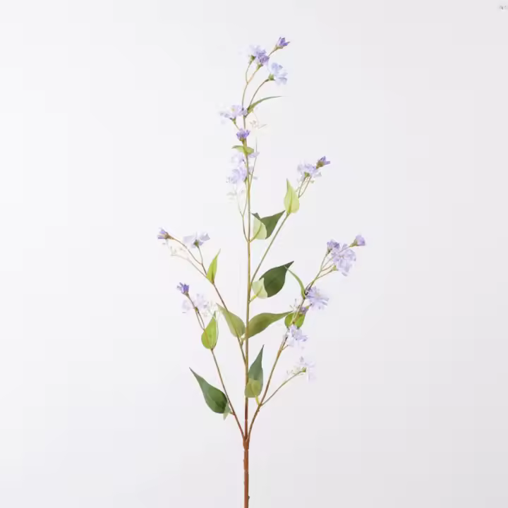 Flor de Hieracium Artificial de 100cm, hermosa simulación elegante, ramas de sauce de nieve, flor falsa de tacto Real hecha a mano - 1