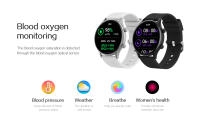 Ivanony Reloj Inteligente Pantalla Táctil Completa de 1.39 pulgadas Asistente de Voz AI - details 5
