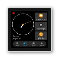 Panel de Control de hogar inteligente Zigbee múltiple, interruptor de 4 pulgadas, Control de pantalla táctil en la pared, Tuya, EUplug - details 14