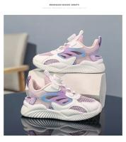 Sandalias de niños 2025 nuevo verano deportivas rojas zapatos niños malla transpirable zapatos de playa bolsa cabeza medio y niños mayores - details 6