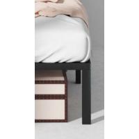 Cama de 180 x 200 cm, Marco de Cama de Altura 36 cm con Almacenamiento Debajo de la Cama, Marco de Cama Plataforma de Metal, Color Negro - details 11