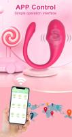 Vibrador inalámbrico Bluetooth para punto G para mujer, Control por aplicación remota, uso de clítoris de huevo, bragas vibratorias femeninas, Juguetes sexuales - details 5