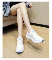 Zapatillas de deporte para mujer Suela gruesa Zapatillas de correr ligeras Flyknit transpirables de moda - details 9