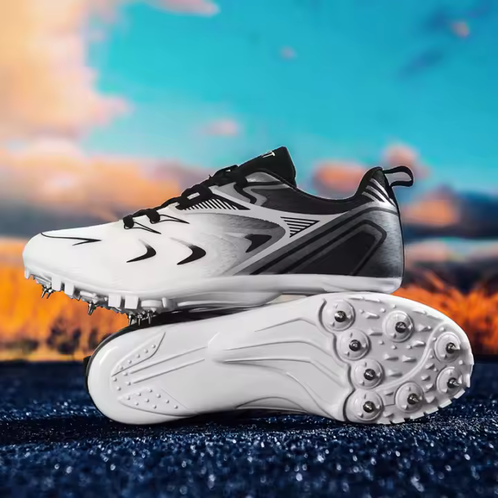 Nuevos zapatos de pista, picos para hombres y mujeres, zapatillas de salto largo de pie para correr de medio y largo. - 1