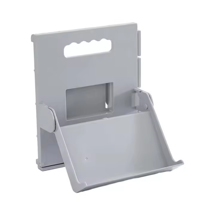 Zapatero Vertical plegable, estante para zapatos estrecho apilable montado en la pared, organizador de artículos diversos de plástico antideslizante para ahorro de espacio, pasillo - 1