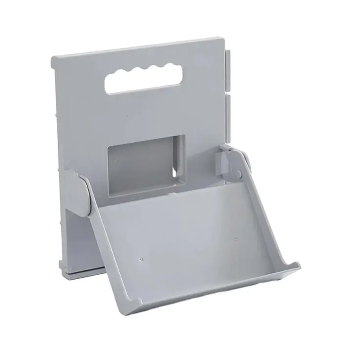 Zapatero Vertical plegable, estante para zapatos estrecho apilable montado en la pared, organizador de artículos diversos de plástico antideslizante para ahorro de espacio, pasillo - 1