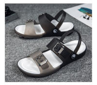 Sandalias de verano para hombre, de talla grande, con agujeros, punta abierta, suela gruesa, para exteriores y playa - details 12