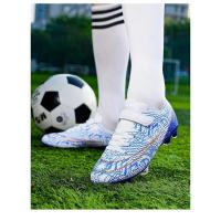 Zapatos de fútbol para niños de Society, botas deportivas de cuero impermeables ultraligeras, zapatillas de entrenamiento Unisex para primavera/verano - details 22