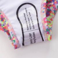 Traje de baño con estampado de piedra triturada para niñas, traje de baño lindo y elástico, bikinis para bebés, ropa de surf para niños - details 7