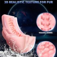 Juguetes eróticos para adultos, masturbador masculino, copa de goma realista, masaje de próstata, Garganta Profunda, Vagina Artificial, juguete sexual para hombres - details 3