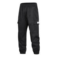 Pantalones casuales de moda para hombre, pantalones de sudor cómodos y sólidos transpirables para primavera y otoño, nuevos pantalones Cargo holgados con múltiples bolsillos para exteriores para hombre - details 3