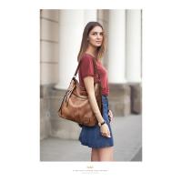 Bolsos de hombro de marca de diseñador para mujer, bolsos femeninos para viajes, fin de semana, al aire libre, bolso de mensajero grande de cuero, Invierno - details 3