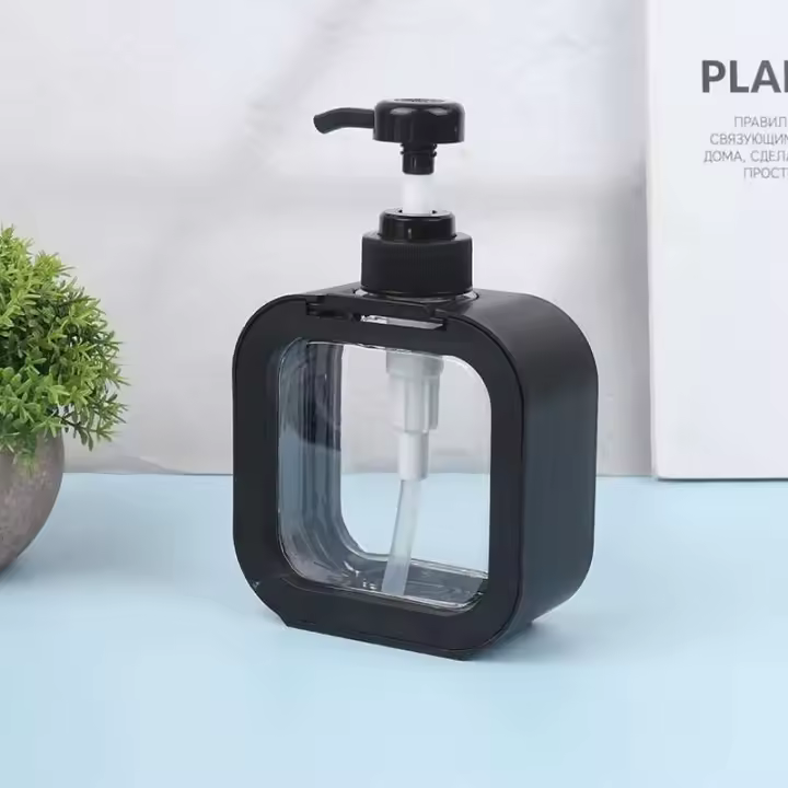 Dispensador de Líquidos de Cocina Botella de Champú Vacía Contenedor de Jabón para Baño - 1