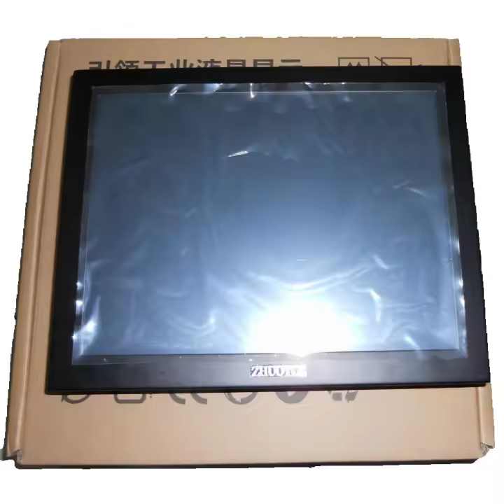 Monitor Industrial de Pantalla Táctil Resistente al Agua 12 pulgadas, Caja de Metal, HDMI y VGA Entrada, Control Serial R232 - 1
