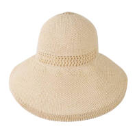 Sombreros para el sol nuevo sombrero de verano para mujer Edición coreana moda moderna y versátil aleros grandes protección solar al aire libre plegable - details 23