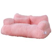 Sofá suave y cómodo para mascotas, cama extraíble y lavable, nido de felpa antideslizante, cojín decorativo para dormir para gatos, suministros para mascotas, 1 Juego - details 37