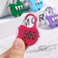 Protector de código de combinación para diario, candado de Metal para maleta de viaje, herramienta de seguridad para equipaje, candado con contraseña, de 3 dígitos Dial, 1 piezas - details 17