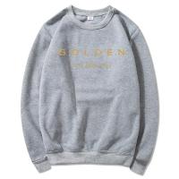 Sudadera con Capucha Dorada JungKook Estilo Estético para Mujer Impresión de Letra de Álbum - details 15