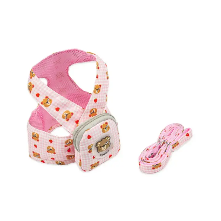 Mochila de viaje para perros pequeños, con correa para el pecho, para caminata y cachorro, Chihuahuas y Pug - 1