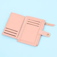 Bolso de cuero PU de Color liso para mujer, cartera pequeña, Mini monedero, tarjetero - details 4
