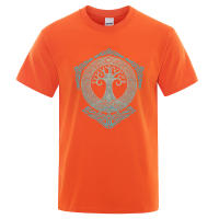 Yggdrasil Camiseta con Diseño de Árbol del Mundo para Hombre, Camisa con Patrón Estampado, Mitología Nórdica, Odin Aesir, Prenda de Marca de Moda, Verano, 2022 - details 16